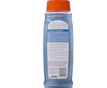 Hartz Groomer's Best Whitening Dog Shampoo, 18 Ounce Bottle