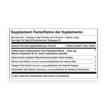 Watermelon Iaso® Instant Tea 2 Bags