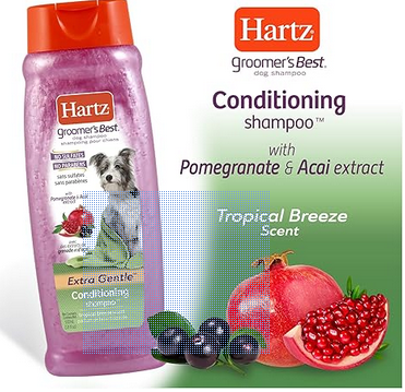 Hartz Groomers Best 3 in 1 Conditioning Shampoo for Dogs 18 oz