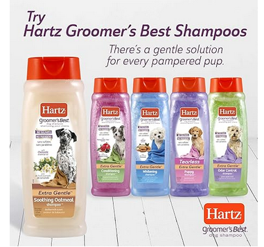 Hartz Groomers Best 3 in 1 Conditioning Shampoo for Dogs 18 oz