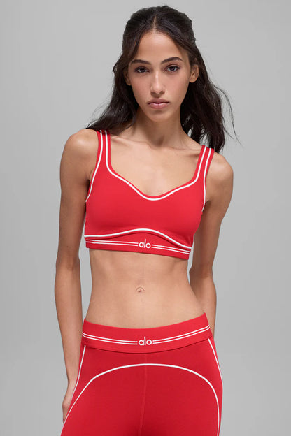 alo Airbrush Heart Throb Bra